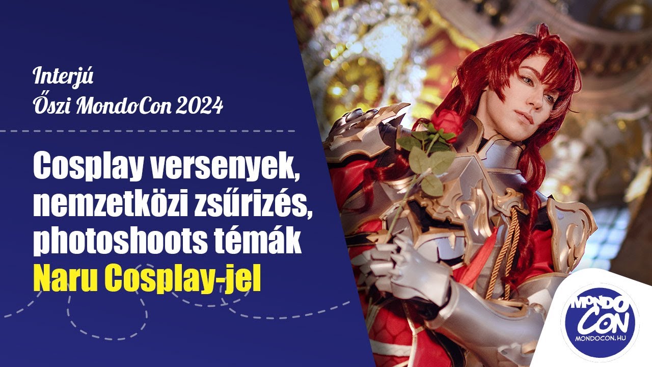 Interj&uacute; Naru Cosplay-jel (Őszi MondoCon 2024)