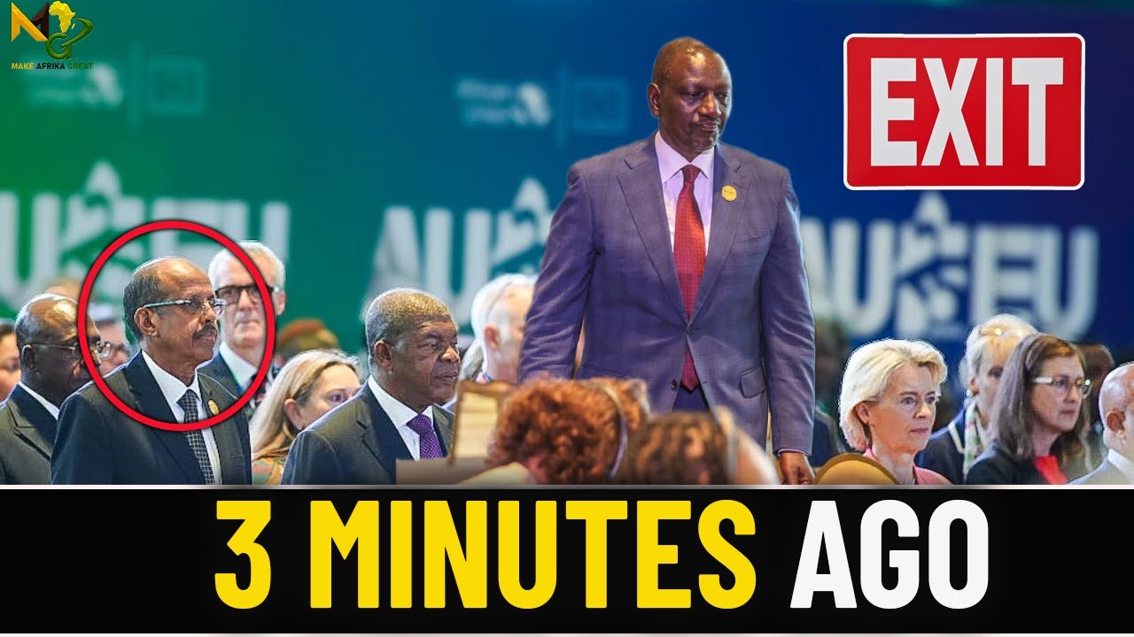 SHAMEFUL: Ruto 's Idea of Join Traore Ignored at Africa Union - EU Summit