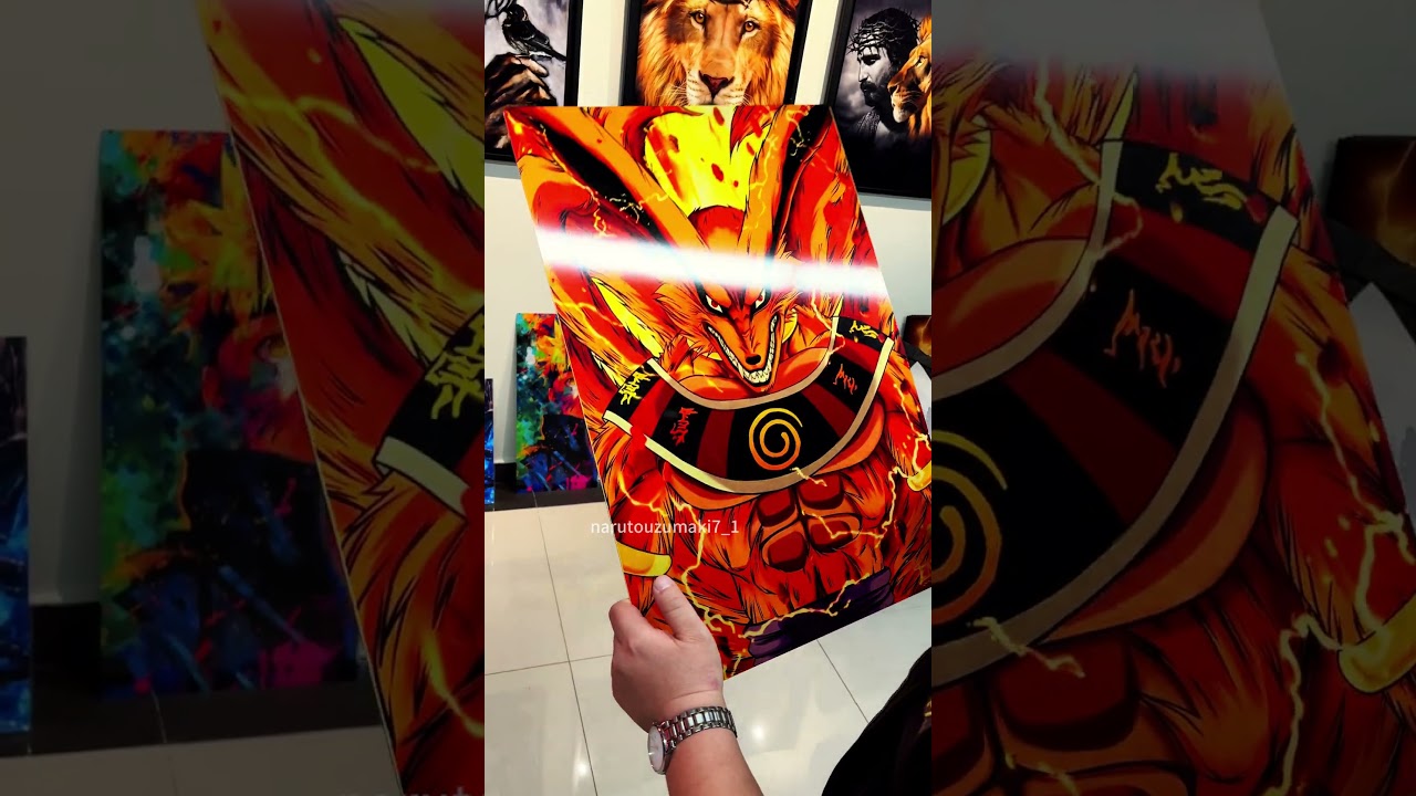 Naruto Ultra HD Metal Prints #metaleks #metalposter #manga #wallart #metalwallart#Naruto #poster