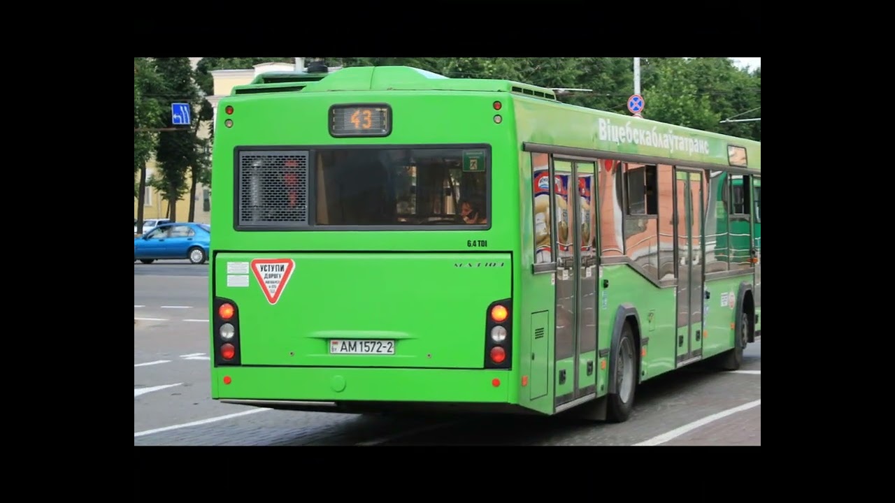 Автобусы которые вошли в  топ(Витебск)