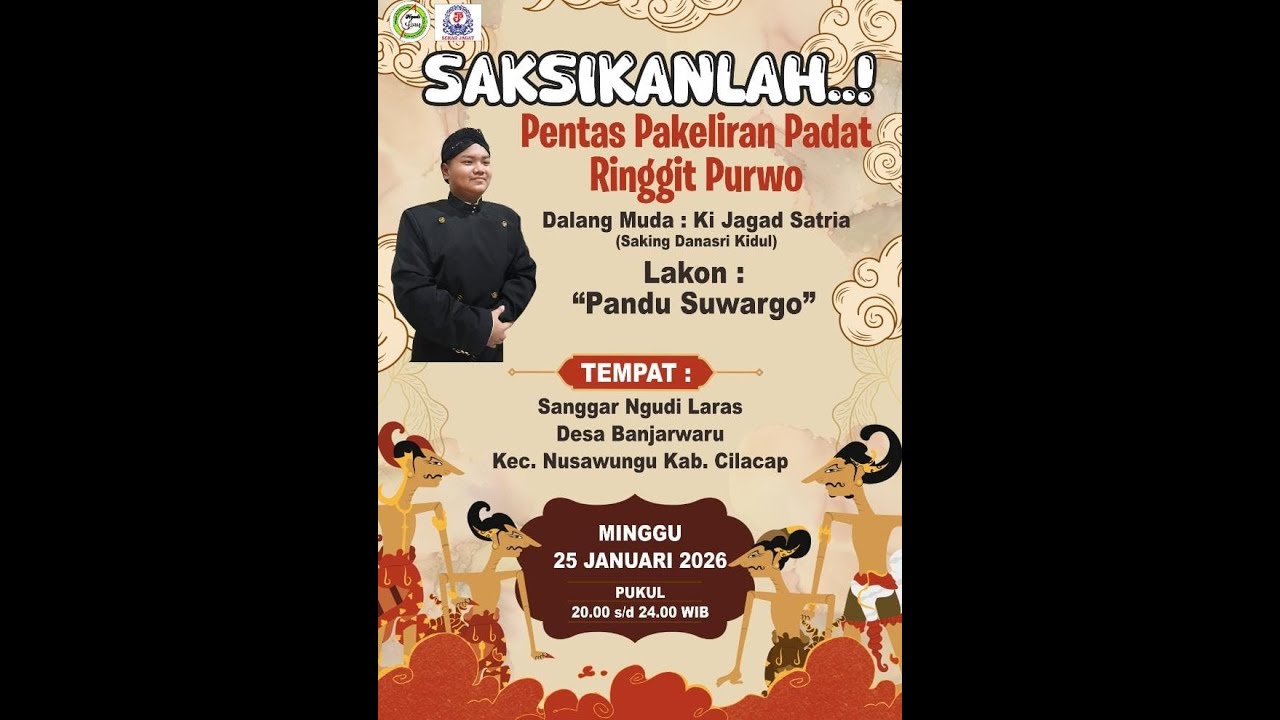 #🟢🔴PAKELIRAN PADAT RINGIT PURWO DALANG KI JAGAT SATRIA  - LAKON PANDU SUWARGO