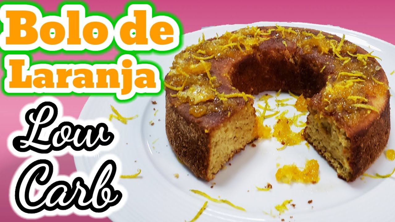 BOLO DE LARANJA LOW CARB FÁCIL E FOFINHO 🍊 Sem Açúcar, Sem Farinha e Delicioso!