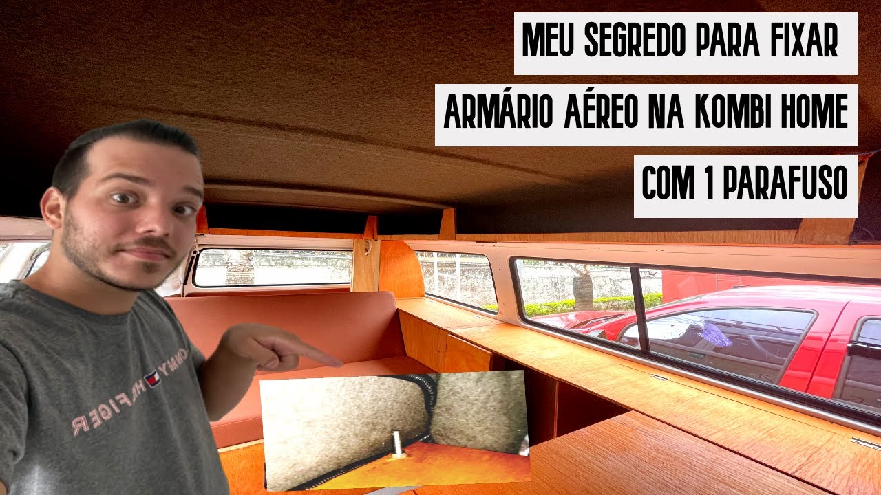 COMO INSTALAR ARMÁRIO AÉREO NA KOMBIHOME - FICOU MUITO BOM