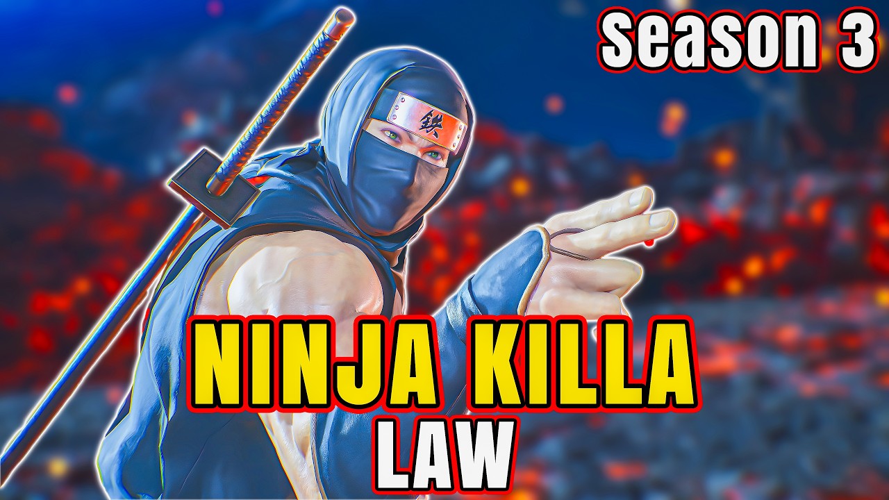 NinjaKilla’s INSANE Law Gameplay – Season 3 High Level Player Matches | Tekken 8