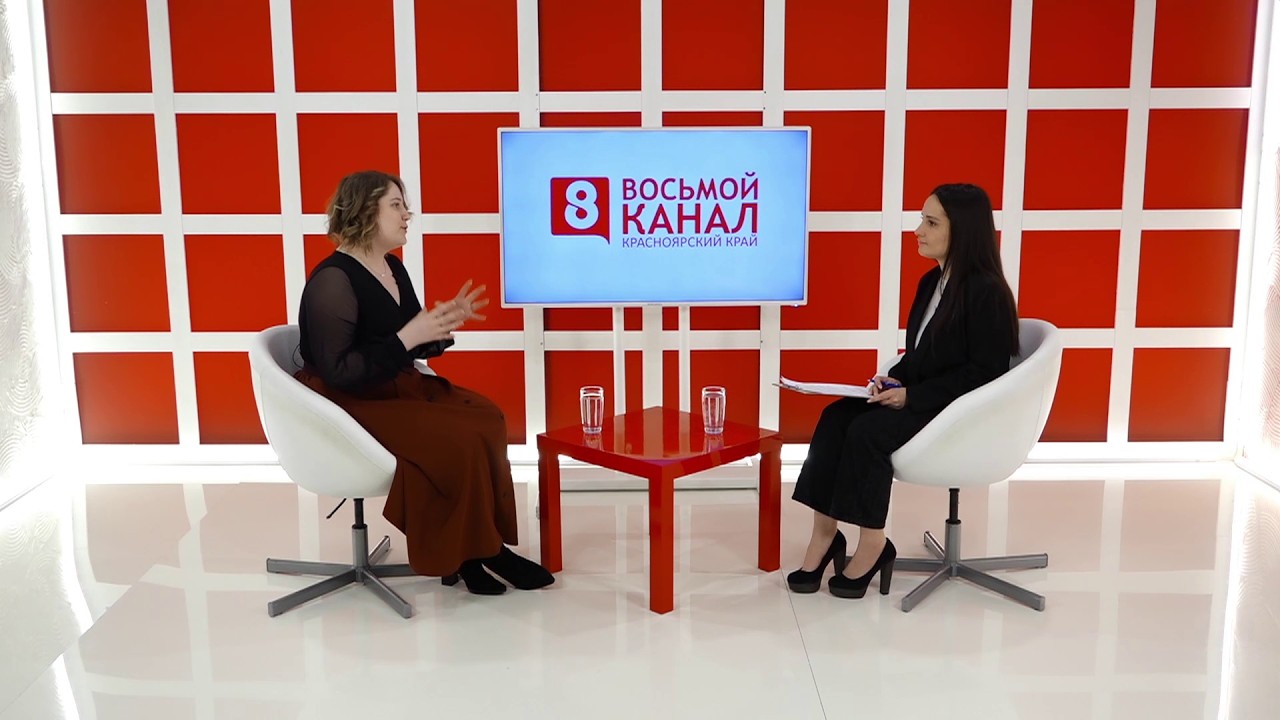 Интервью на «8 канале». Виктория Амвросова, Людмила Якищик