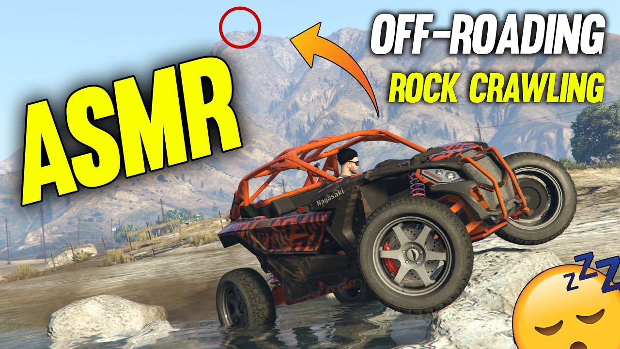 ASMR GTA | Off-Roading with my Rock Crawler😴