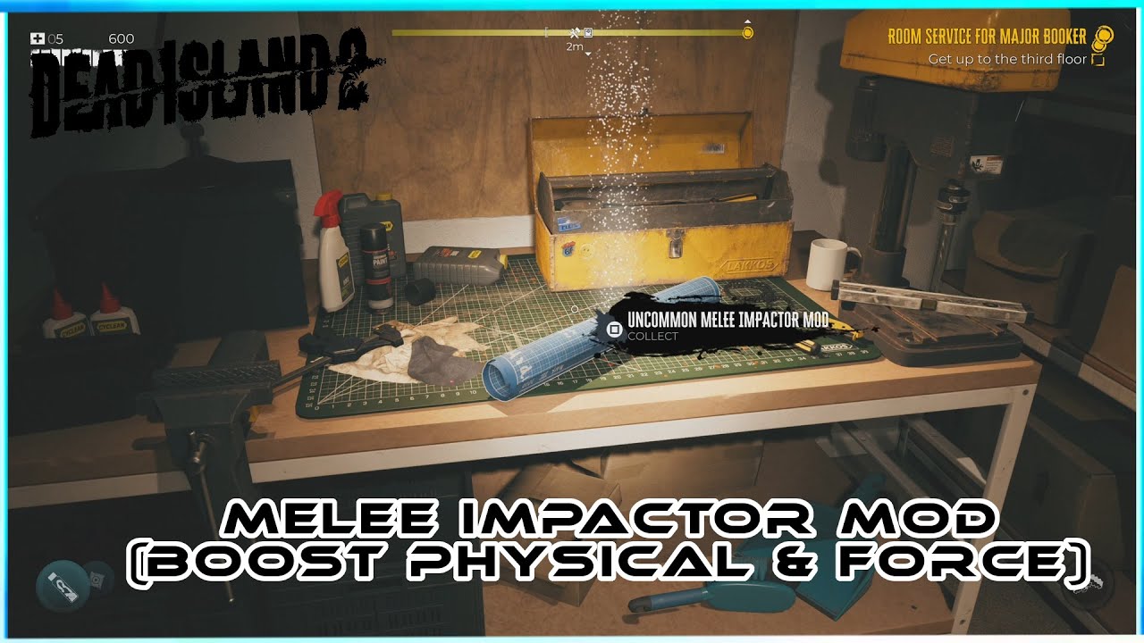 Uncommon Melee Impactor Mod (Boosts Damage & Force) Blueprint - Dead Island 2