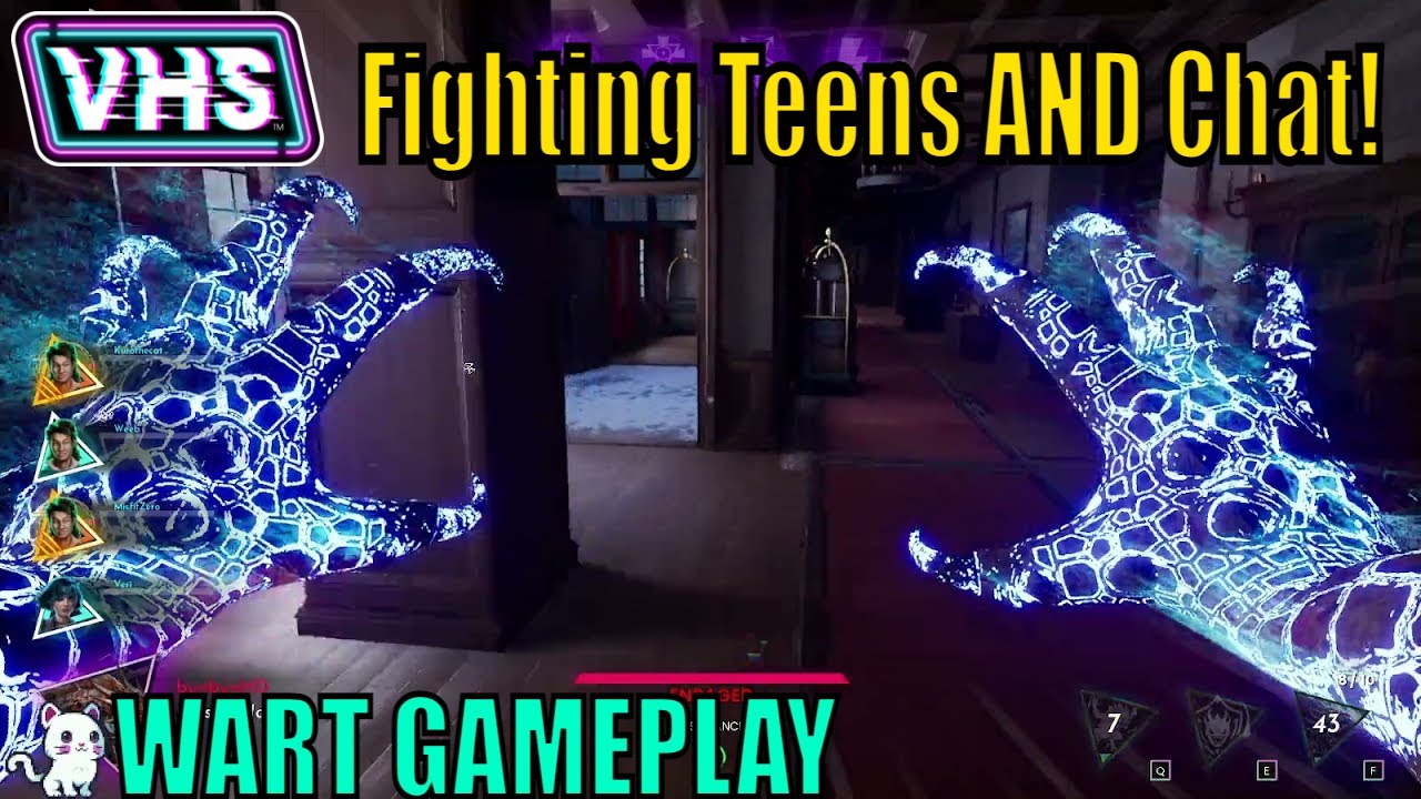 Fighting teens AND chat as WART | VHS Closed Beta Gameplay