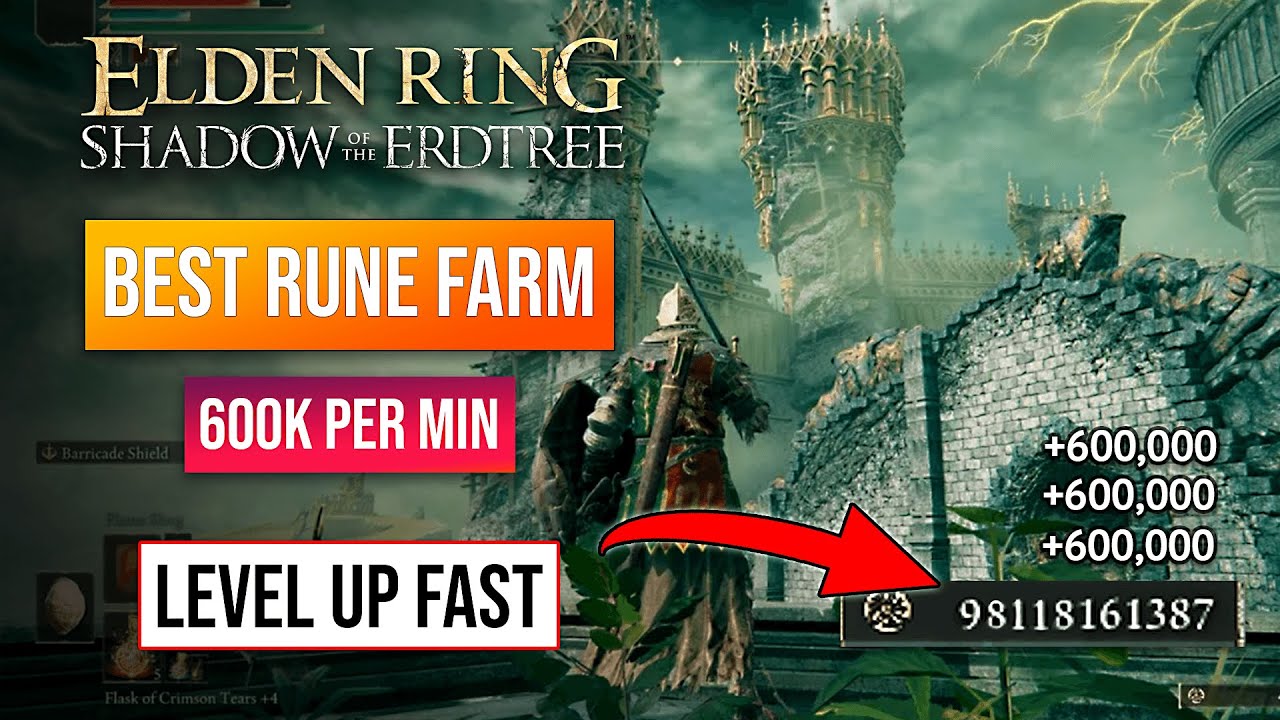 Elden Ring Rune Farm | Early Game Rune Glitch | 600K Runes Per Minute!