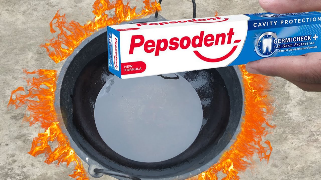 Boiling Pepsodent In Hot Oil experiment || Hot Oil vs Pepsodent experiment || Best Technology Style