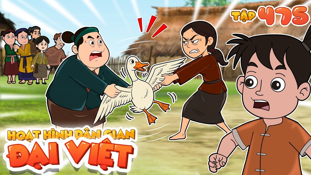 Số đặc biệt: #475  VỤ ÁN TRANH CHẤP VỊT | Nhân Tài Đại Việt | Phim Hoạt Hình Hài Hước | Phim Ngắn