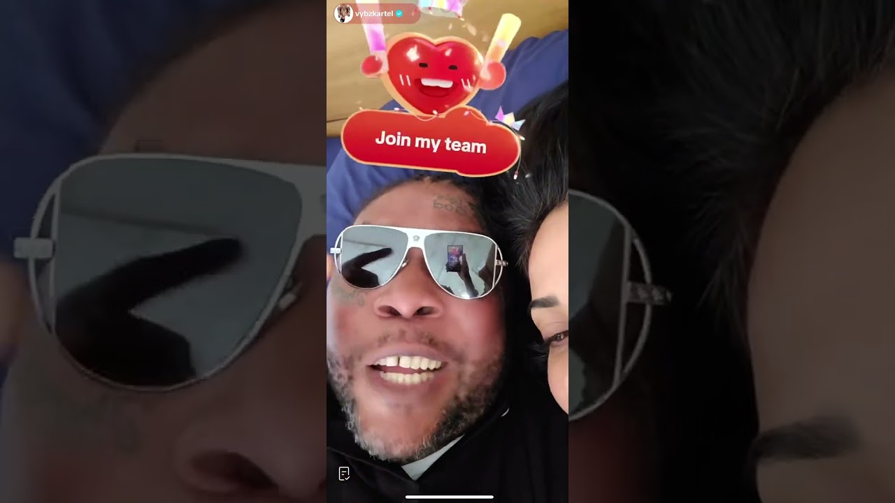 Vybz Kartel - Sidem TikTok live pt1