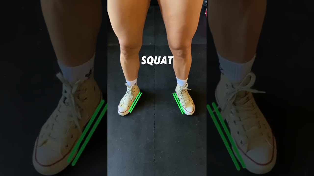 Gym hacks | Different variations wiwth feet width | #fitness #gym #muscle