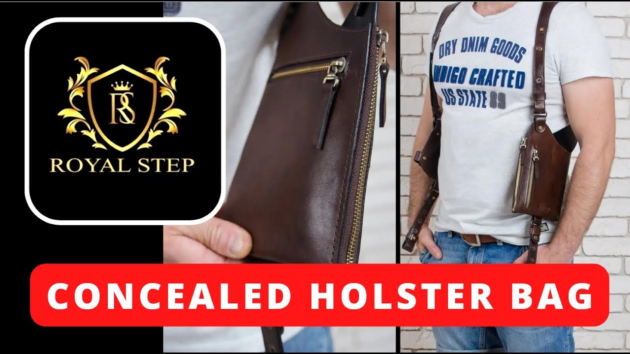 Concealed Holster Bag - Royal STEP - leather products. Leathercraft. Diy. Leathergoods