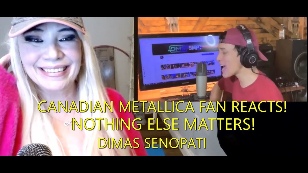 CANADIAN METALLICA FAN REACTS to Dimas Senopati Nothing Else Matters FIRST TIME HEARING