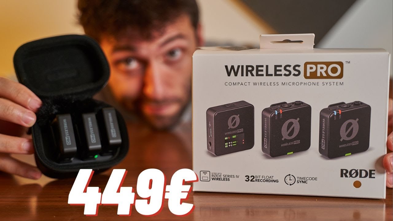 RODE WIRELESS PRO - il MIGLIOR MICROFONO WIRELESS? Test e confronto con DJI Mic e MIC 2