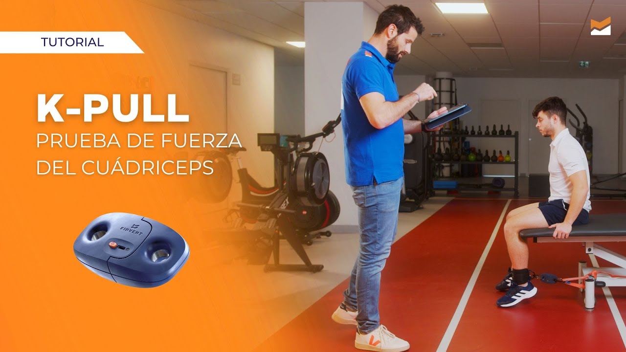 Prueba de Fuerza del Cuádriceps con el K-Pull - Tutoriales Kinvent