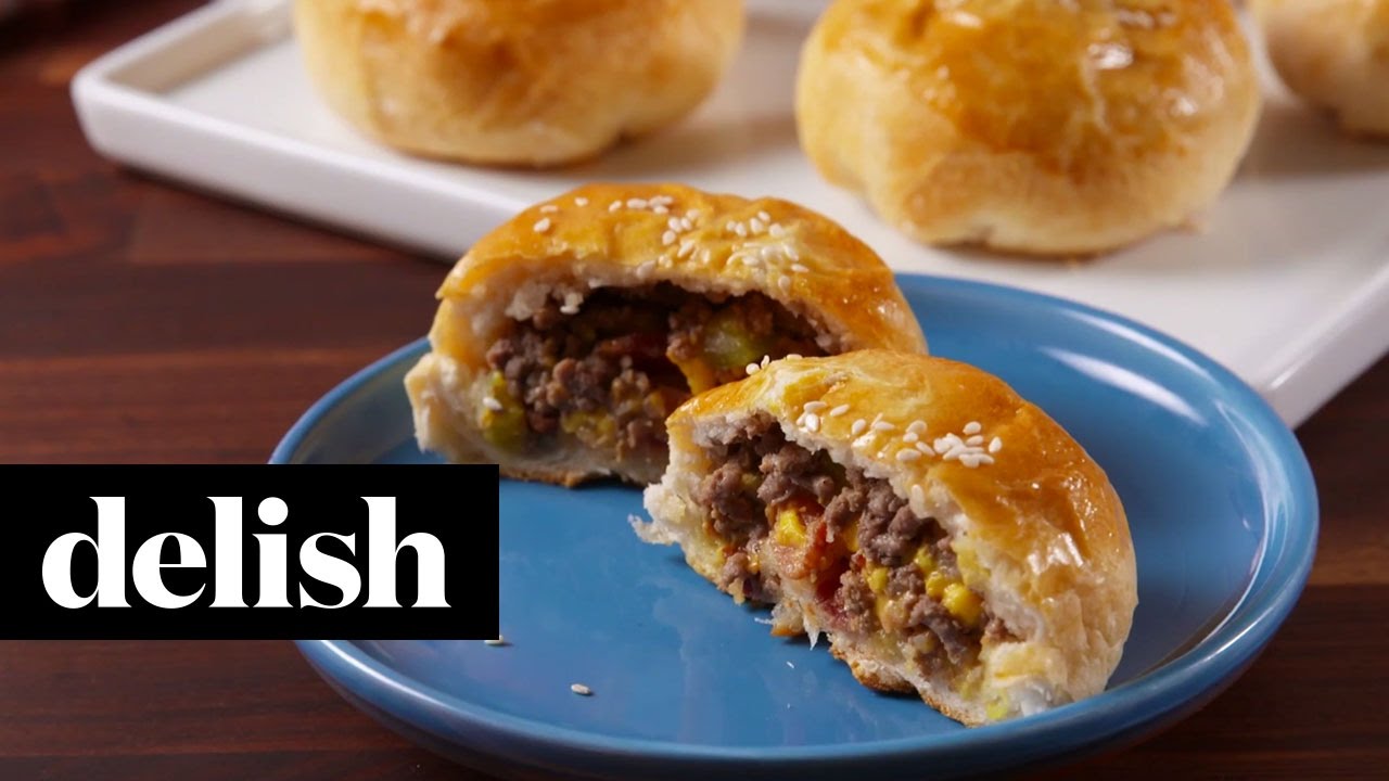 Bacon Cheeseburger Bombs | Delish