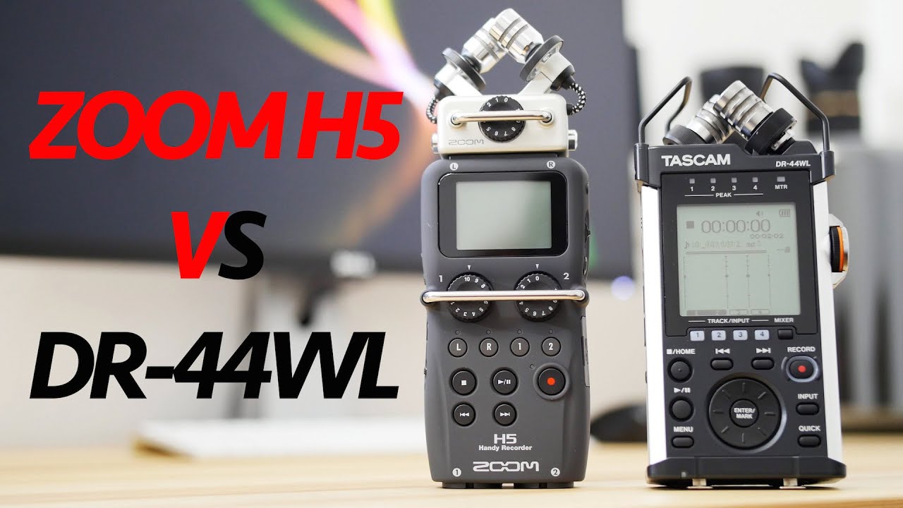 Tascam DR-44WL против Zoom H5 — подробное сравнение и тест