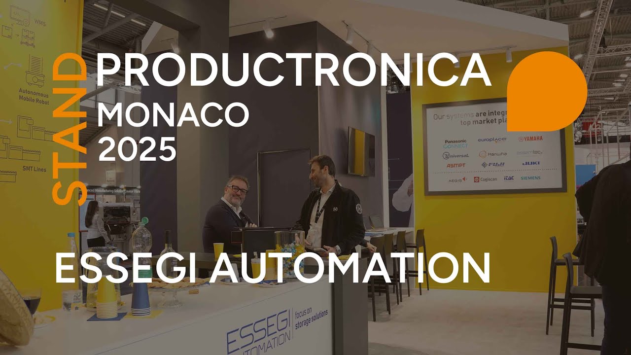 Stand ESSEGI AUTOMATION - Fiera PRODUCTRONICA Monaco 2025