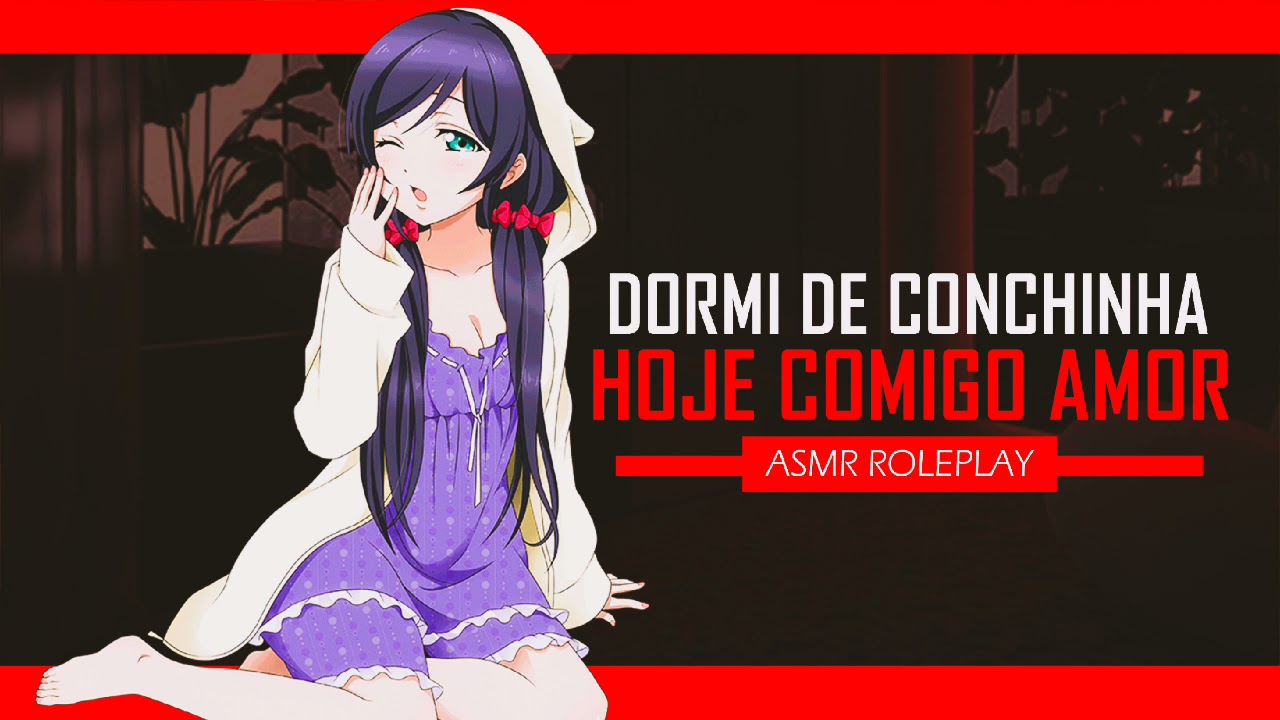 ASMR NAMORADA DORMINDO DE CONCHINHA COM VOCÊ