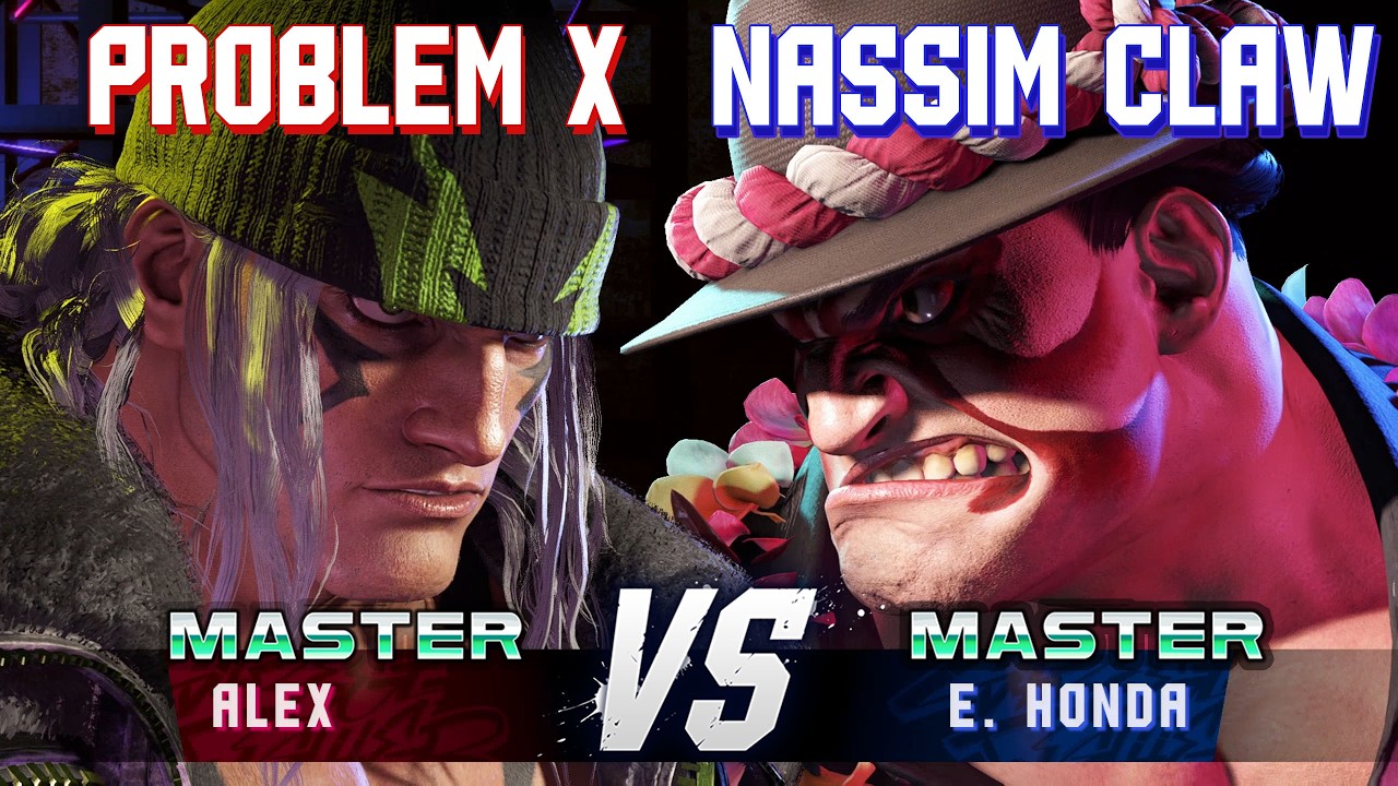 SF6 ▰ PROBLEM X (Alex) vs NASSIM CLAW (E.Honda) ▰ High Level Gameplay