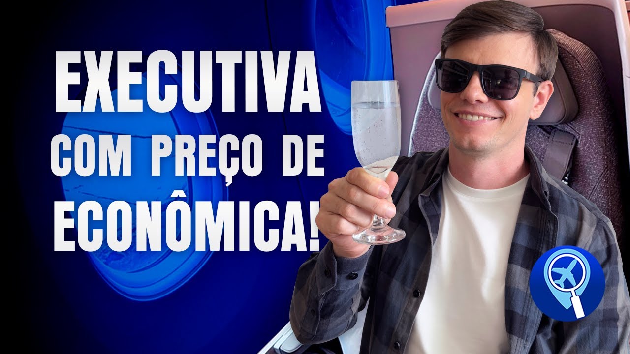 Como voar de classe executiva para a Europa de um jeito fácil e barato!