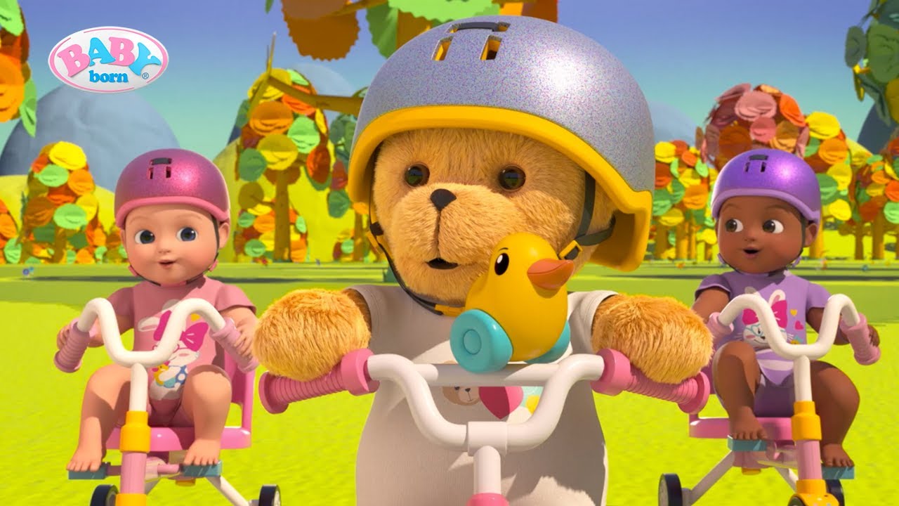 BABY Born  przeżywa fantastyczną przejażdżkę rowerem 👶🚴‍♀️ | Odcinek 1 | Serial animowany BABY Born