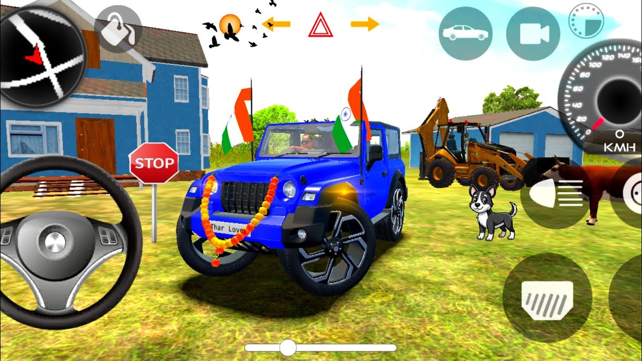 Modified_Mahindra☠️Thar_Driving_ Challange Indian Car (Gadi Wala Game)Car Game Android Gameplay#2026