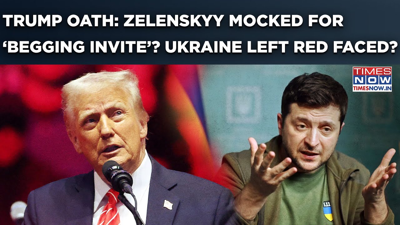 Trump Returns: Zelenskyy &lsquo;Begged&rsquo; For US Oath Ceremony Invite? Watch Reveal Leave Ukraine Red Faced