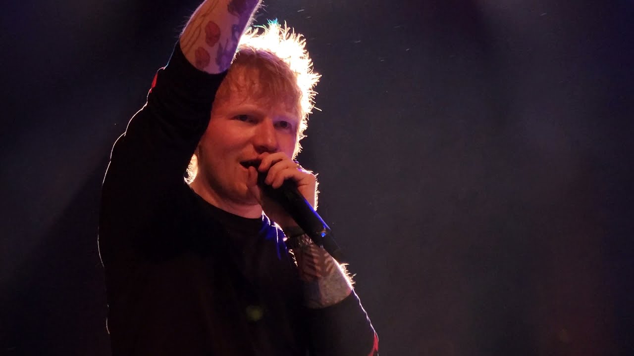 ED SHEERAN...YOU NEED ME, I DONT NEED YOU...LIVE @IRVING PLAZA,NYC..12/9/21