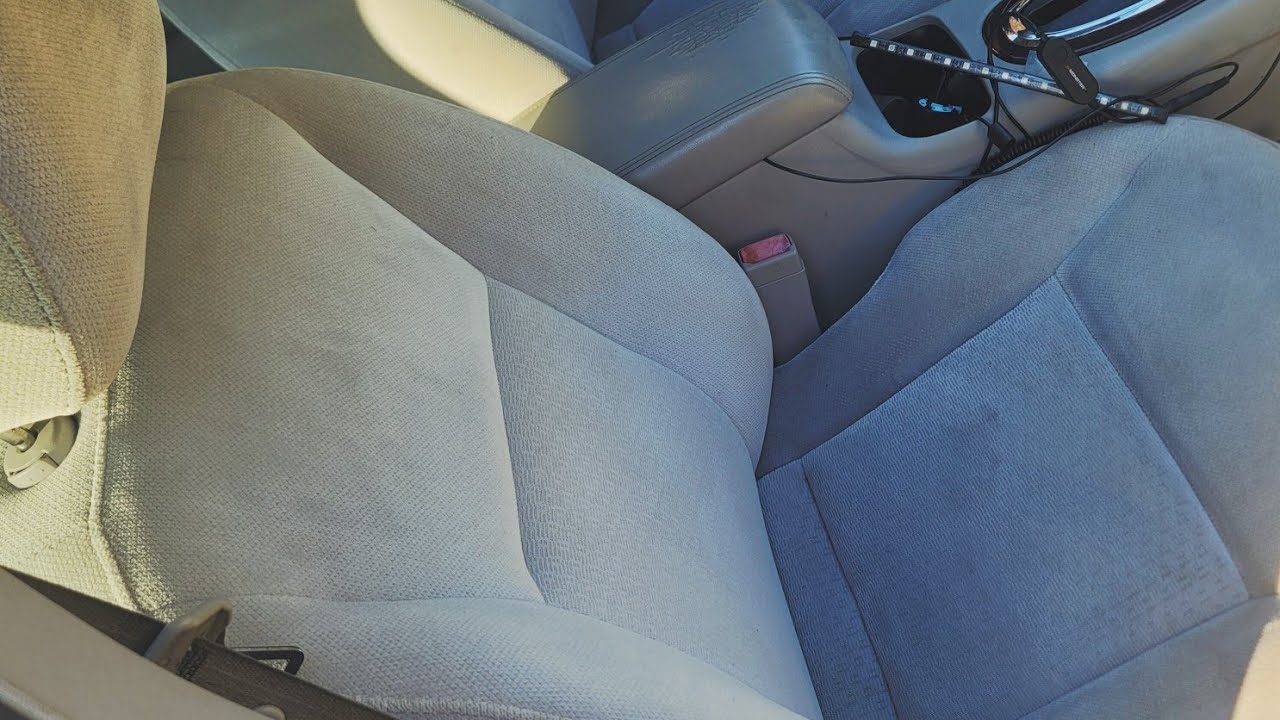 Using carpet extractor in a Impala