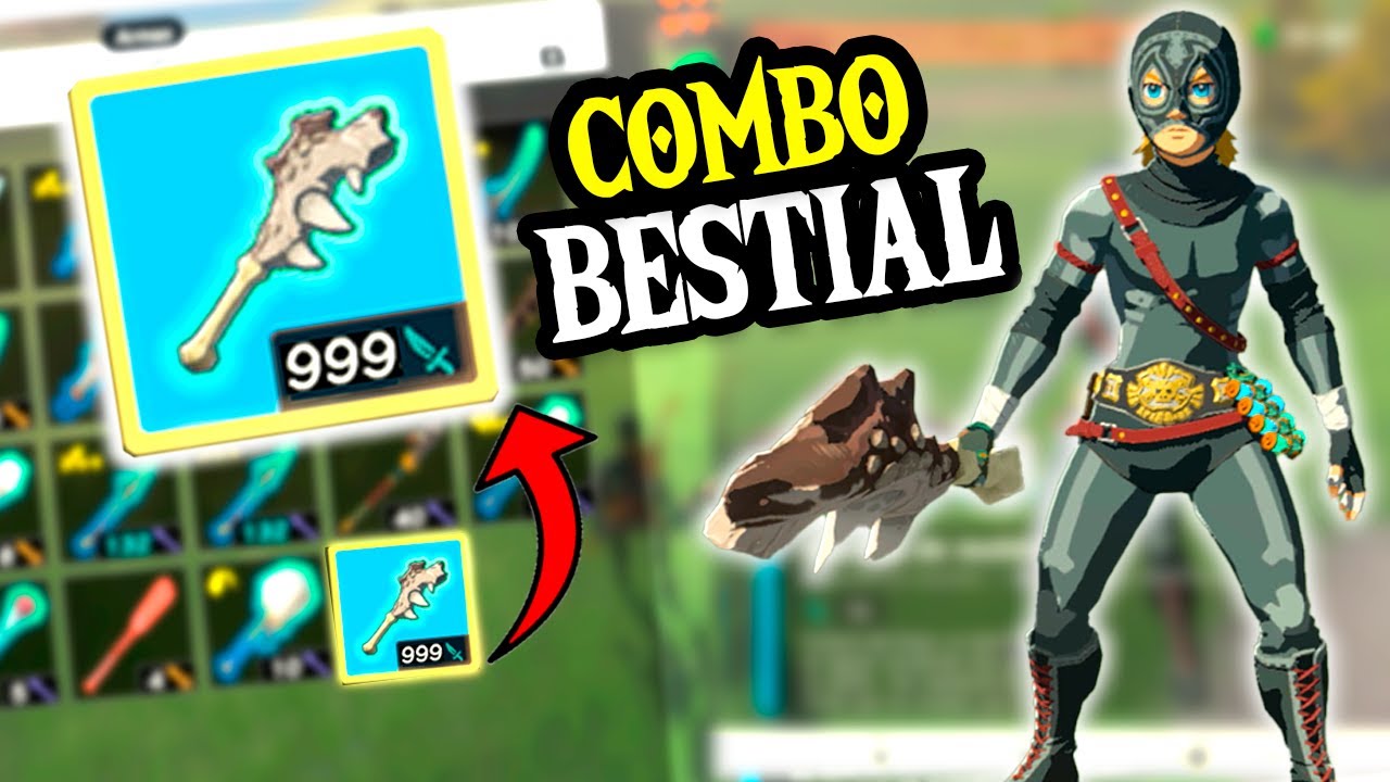 ✨¡¡La MEJOR COMBINACIÓN de ARMA de Zelda Tears!! (ONE HIT a Casi Todo)