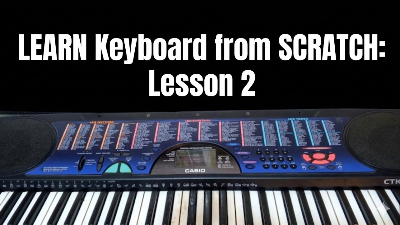Learn Keyboard from Scratch: Your Second Lesson!  