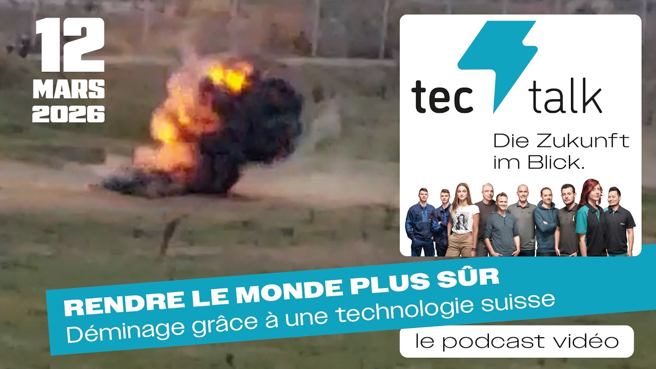 TecTalk: Déminage en provenance de Suisse : une activité sur un terrain dangereux (Episode 12)