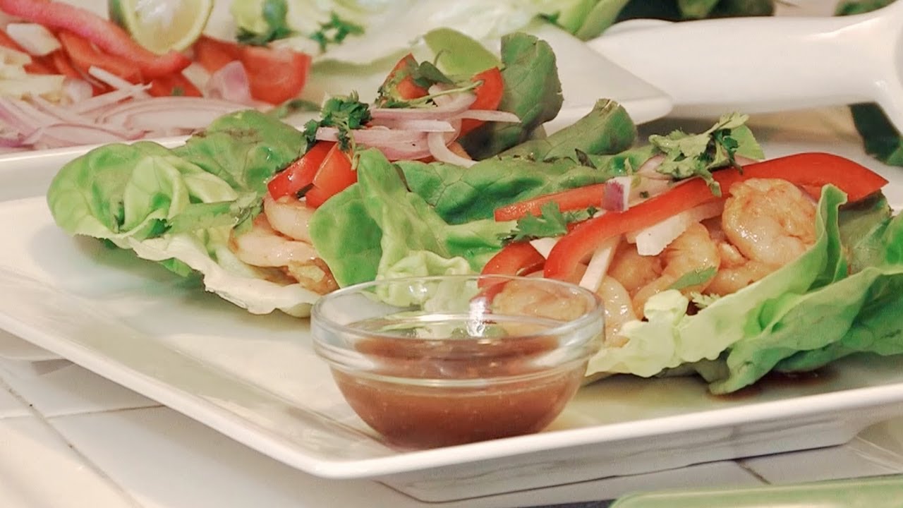 Healthy and Delicious Shrimp Lettuce Wraps -  Let's Cook with ModernMom