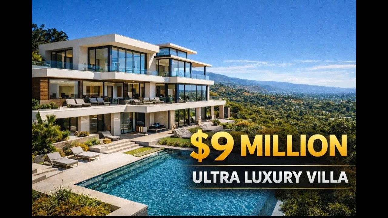 Inside a $9 Million Ultra Luxury Villa