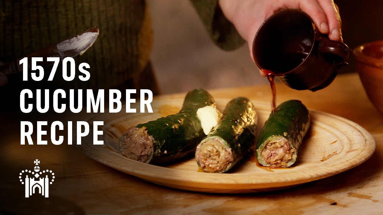Was This How Henry VIII Ate Cucumbers? | Historic Cookery at Kew Palace