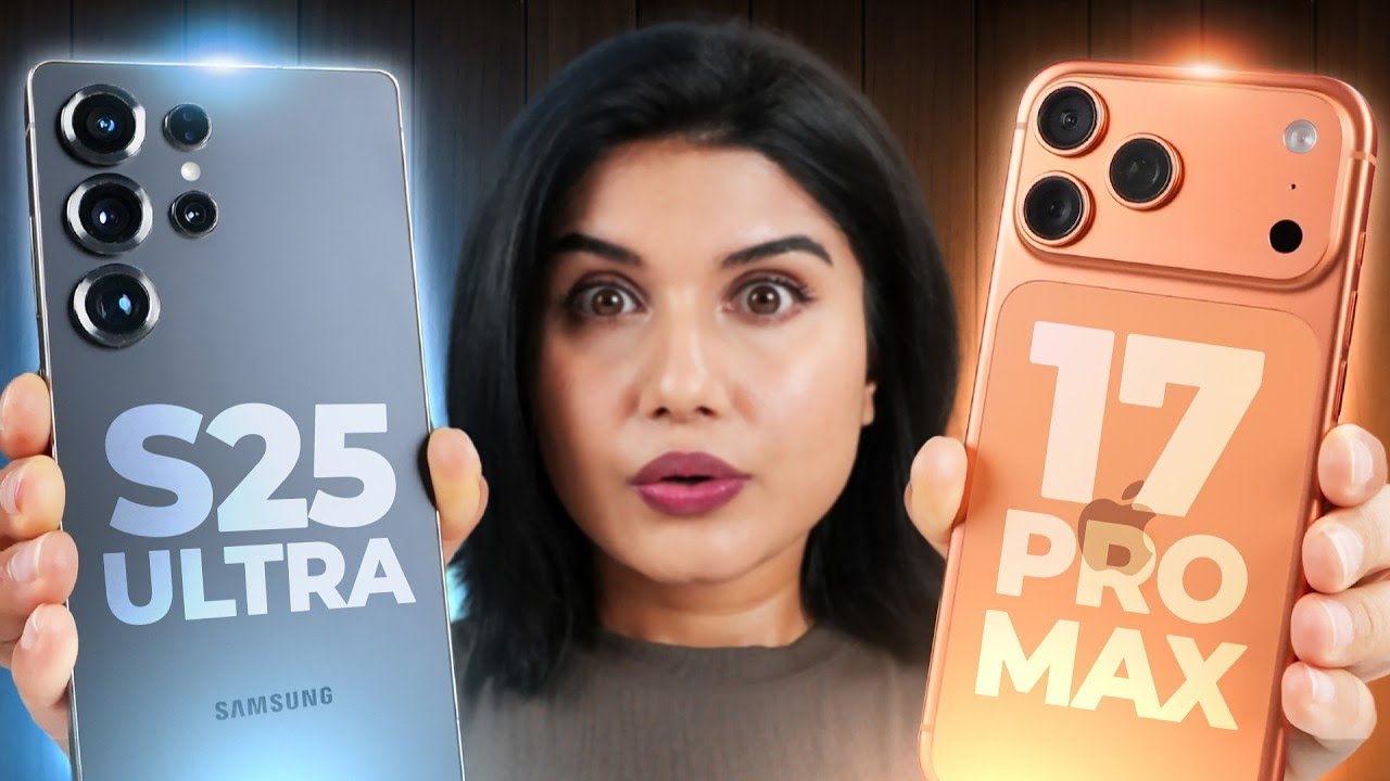 iPhone 17 Pro Max против Galaxy S25 Ultra - 1 месяц спустя, один явный победитель!