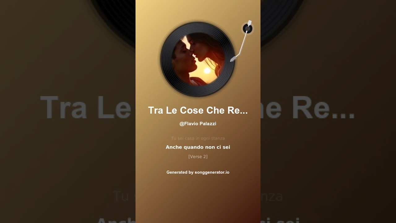 Tra Le Cose Che Restano