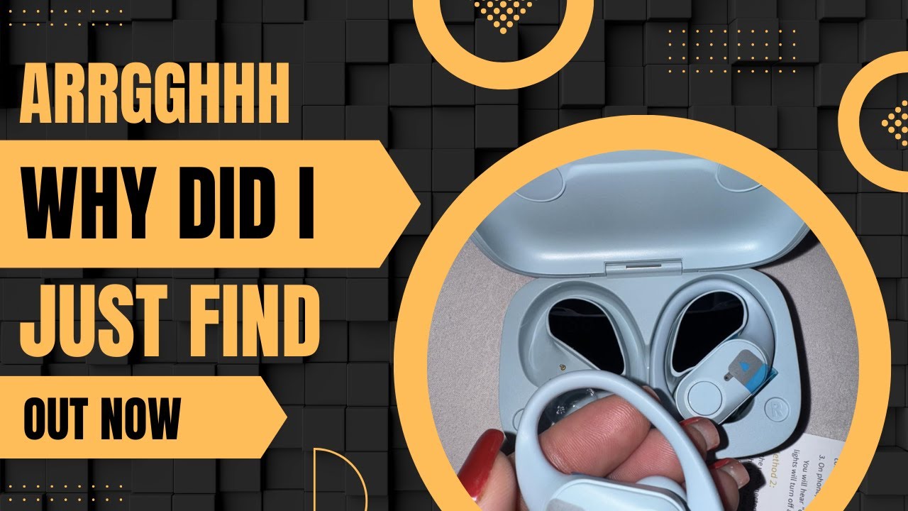 Block Out Noise & Focus! 🎶 GOLREX Wireless Earbuds with 80H Playtime & Dual LED Display