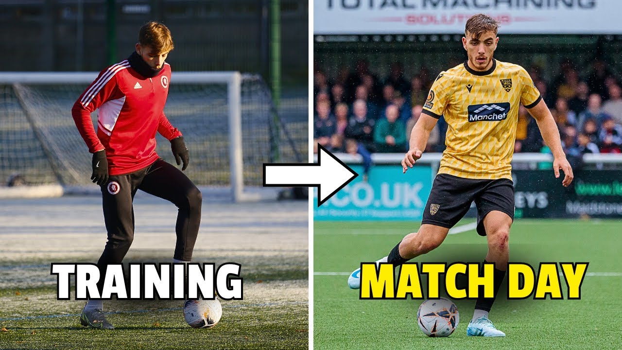 My Life as a PRO FOOTBALLER in the UK (IN SEASON VLOG)