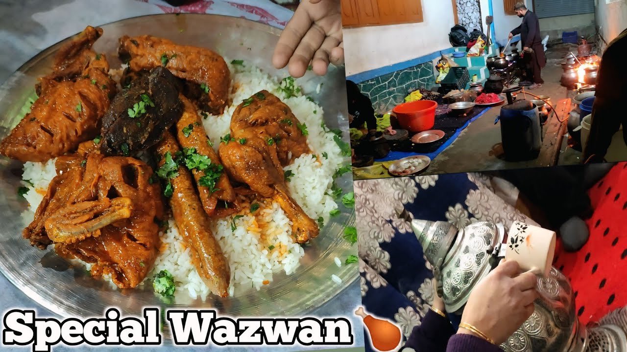 Dawat Par Gayai♥️|| Kashmiri Special Wazwan🍗