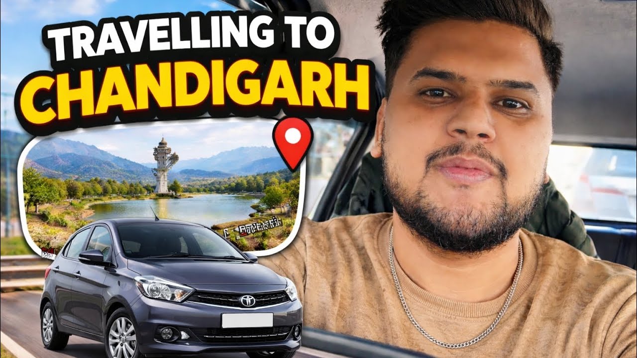 Daily Vlog Day 3 Ghar🏠 se Chandigarh ka safar🚘