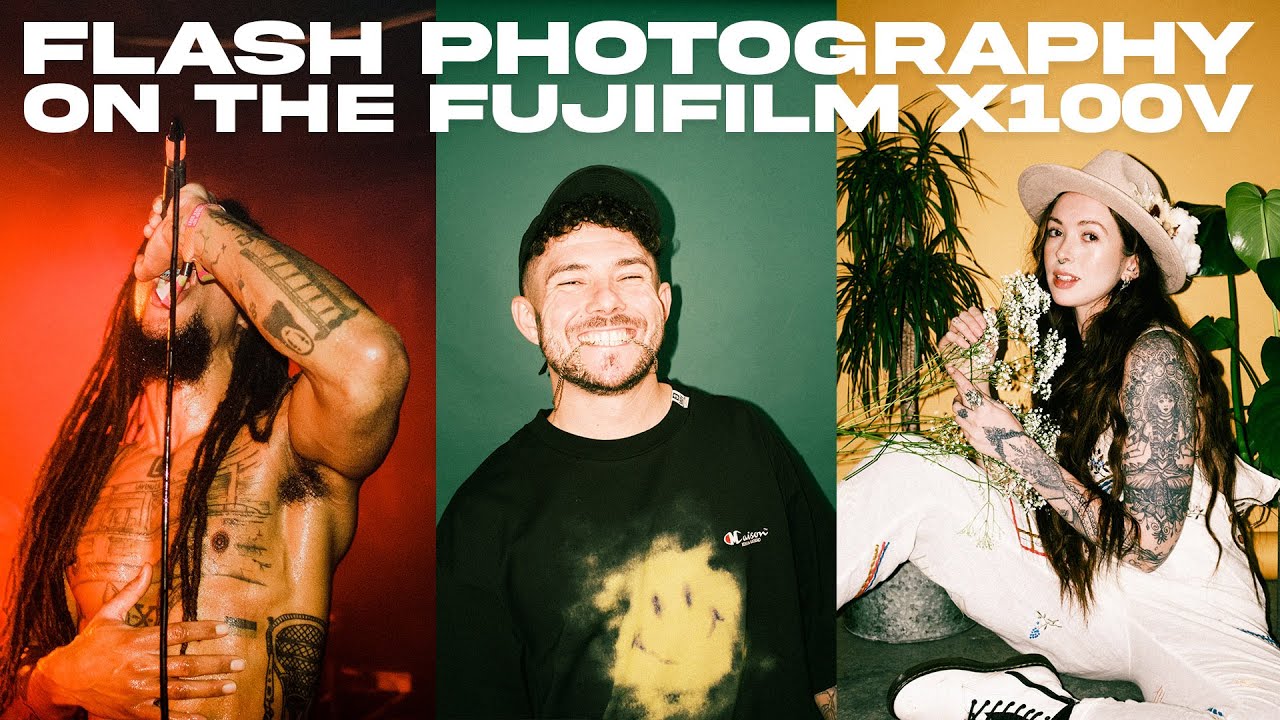 Руководство по использованию встроенной вспышки Fujifilm X100V — JPEG-файлы в стиле 35-мм фотоплё...