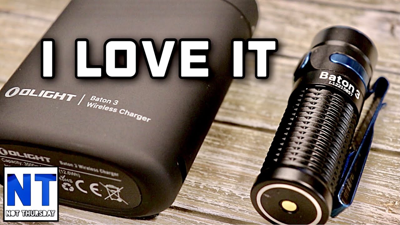 The new Olight Baton 3 premium edition flashlight I love it best new small EDC flashlight