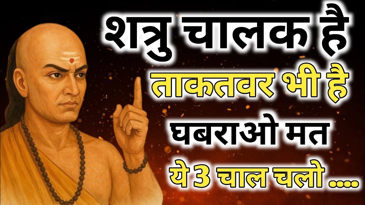 शत्रु चालक है ताकतवर भी है घबराओ मत ये 3 चाल चलो आचार्य चाणक्य कूट नीति ✅✅ @universalgyan2.0 @puneet