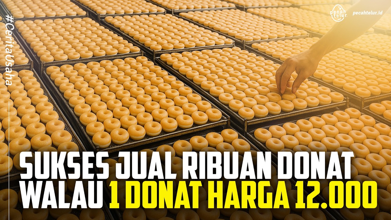 Bongkar Resep Donat Enak, Pedagang Ini Gak Takut Ditiru! Rezeki Sudah Diatur!