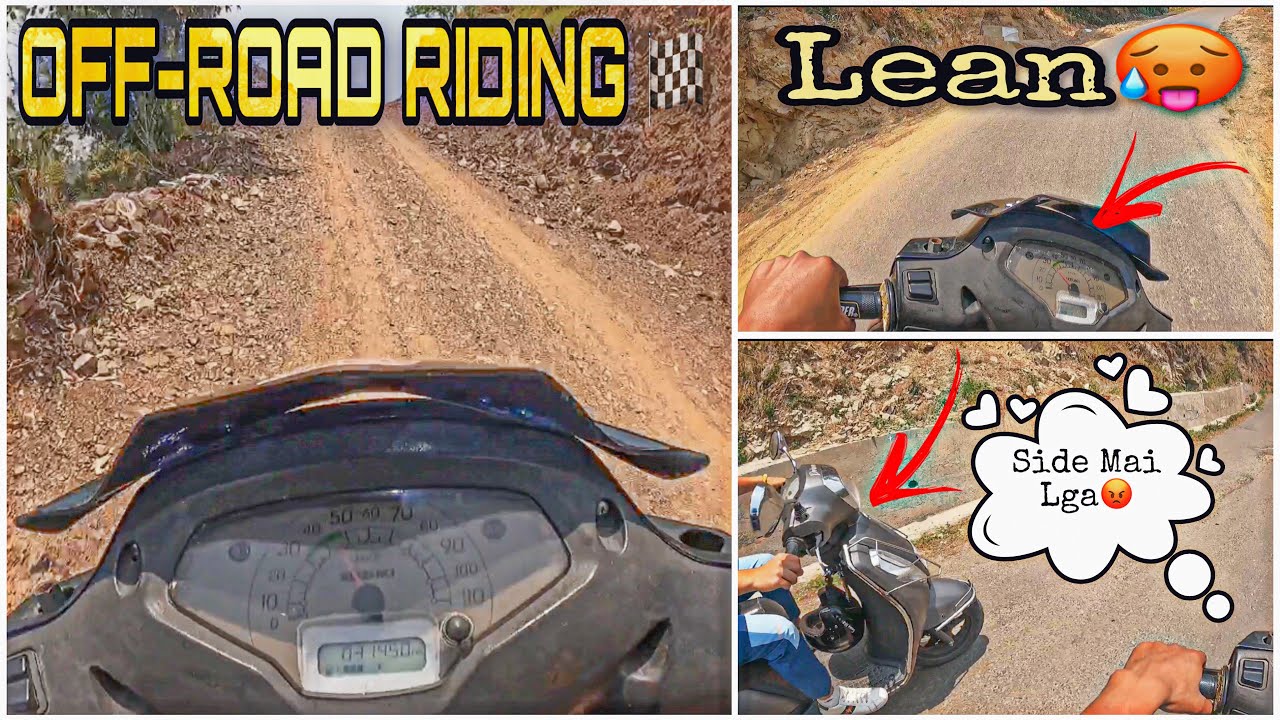 OFF-ROAD RIDING 🏁 || Modified Access125 🔥 || #modified #offroad #goprohero9