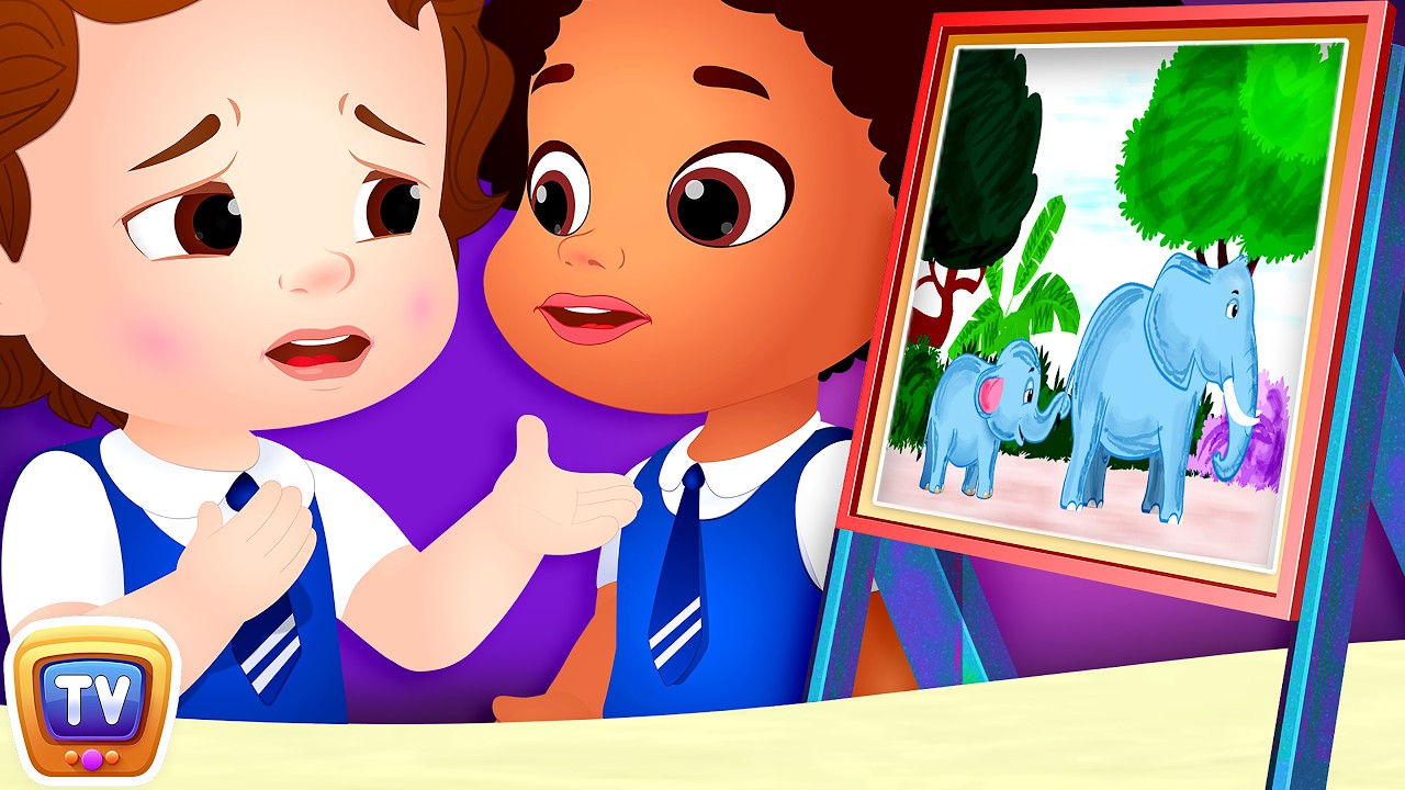 ChuChu and the Painting Competition - ChuChu TV Storytime Good Habits Bedtime Stories for Kids